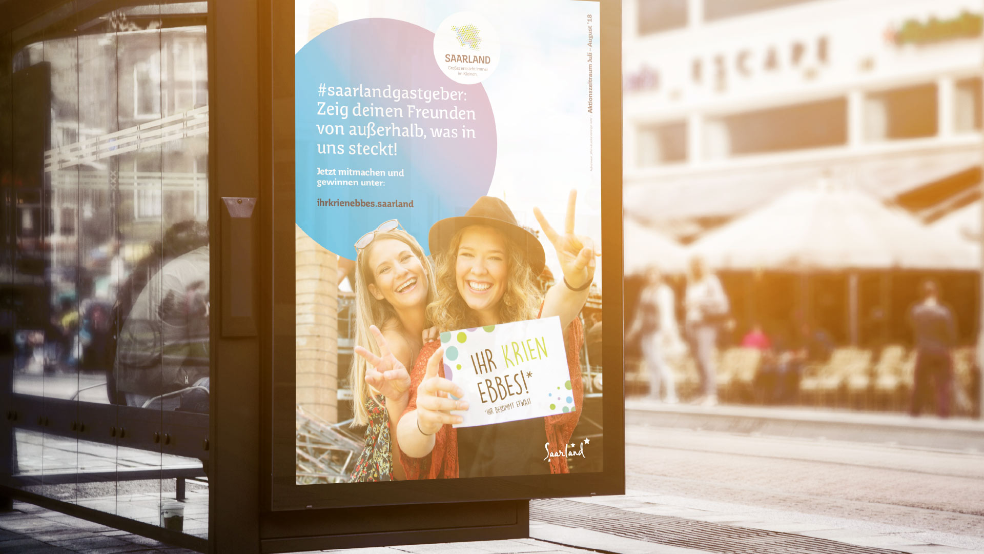 Saarland-Marketing Sommeraktion 2018 Projektbeispiel